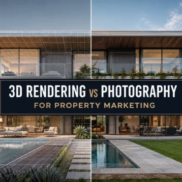 3D Rendering vs Photography: Which Is Better for Property Marketing?