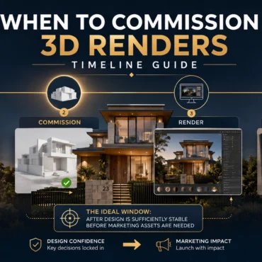 When to Commission 3D Renders | Timeline Guide