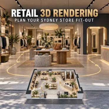 Retail 3D Rendering Sydney: Plan Your Store Fit-Out